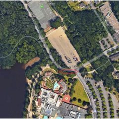 Mediterana: Neuer Gehweg an der Saaler Straße