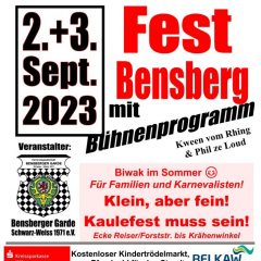 34. Kaule-Fest Wochenende 2./3. September
