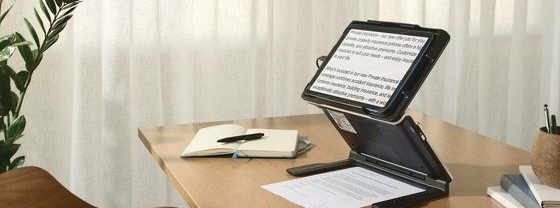 opta­ro® XL iPad Holder – Smarte Sehhilfe