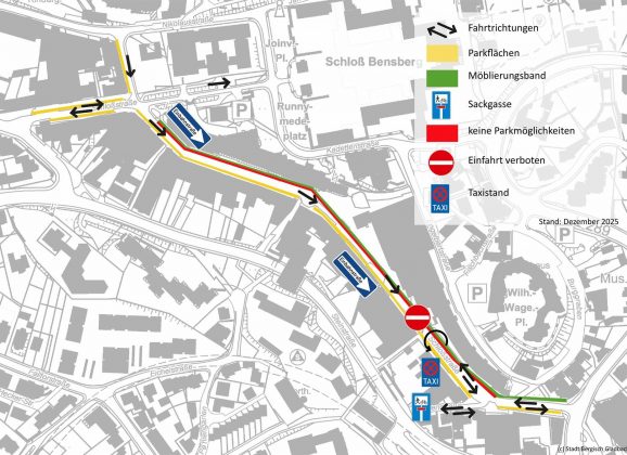 Schloßstraße Bensberg: Die Bauarbeiten sind (fast) durch – und es wird wieder normal!