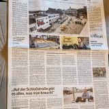 Eröffnung der Schloßstraße für – Samstag, 25. April 2026 – vorgesehen