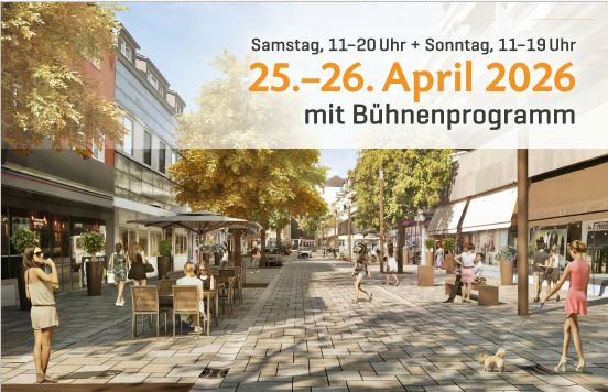 Bensberger Frühlingsfest am 25.–26. April 2026 & Eröffnung der Schloßstraße